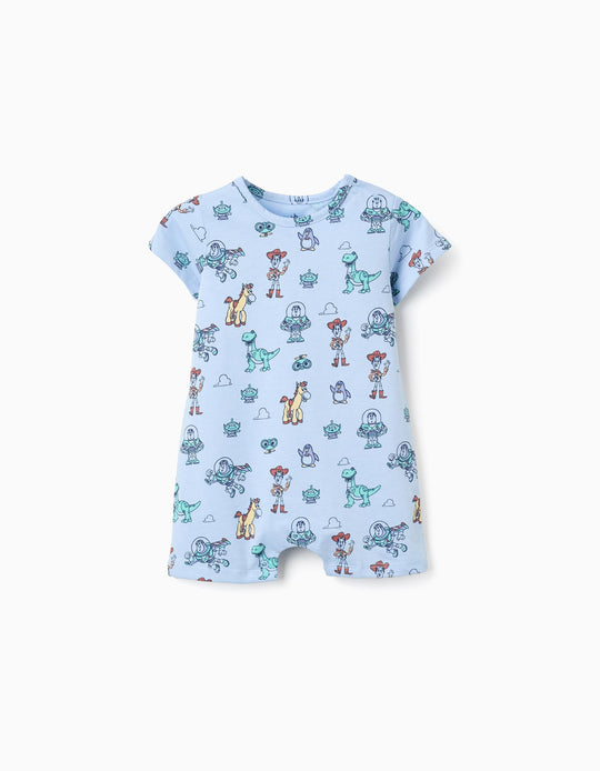 DIS ROMPER JERSEY For BABY BOY LIGHT BLUE