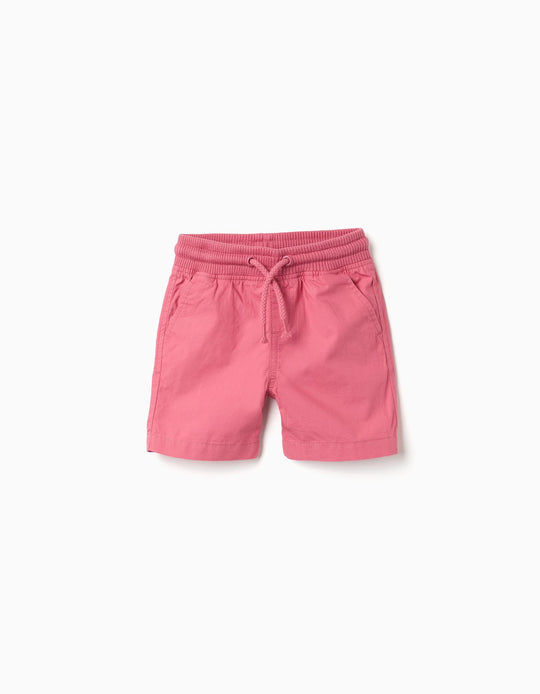 Shorts Poplin Dark Pink