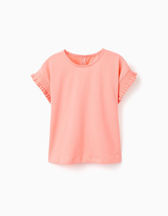 Ss Tshirt Jersey, Light Coral