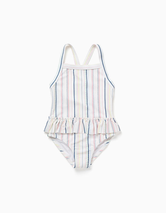 Swimsuit Aop Stripes White