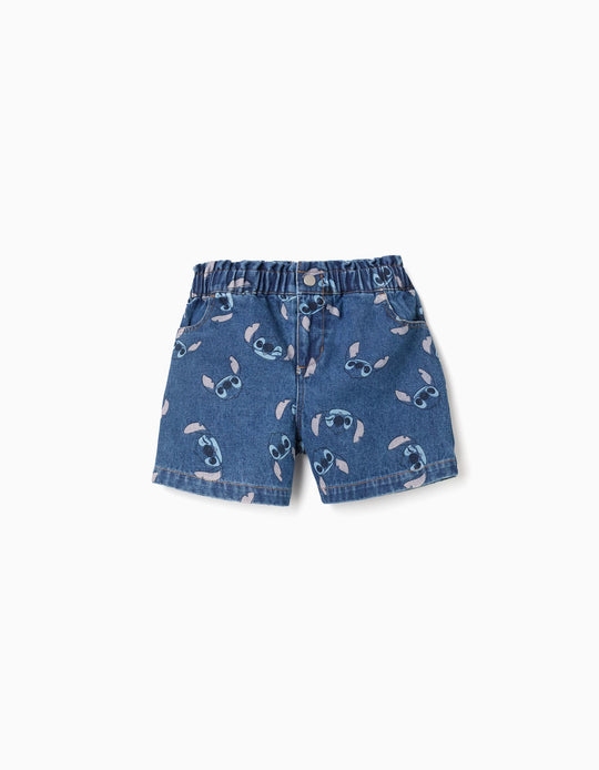 DIS SHORTS DENIM, BLUE, 7/8