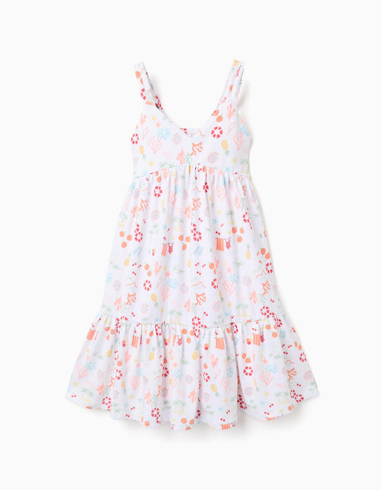 Dress Slub Jersey, White