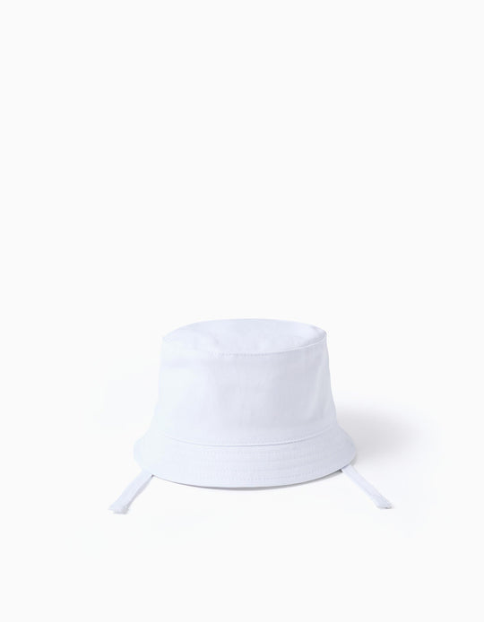 HAT TWILL For  BOY WHITE