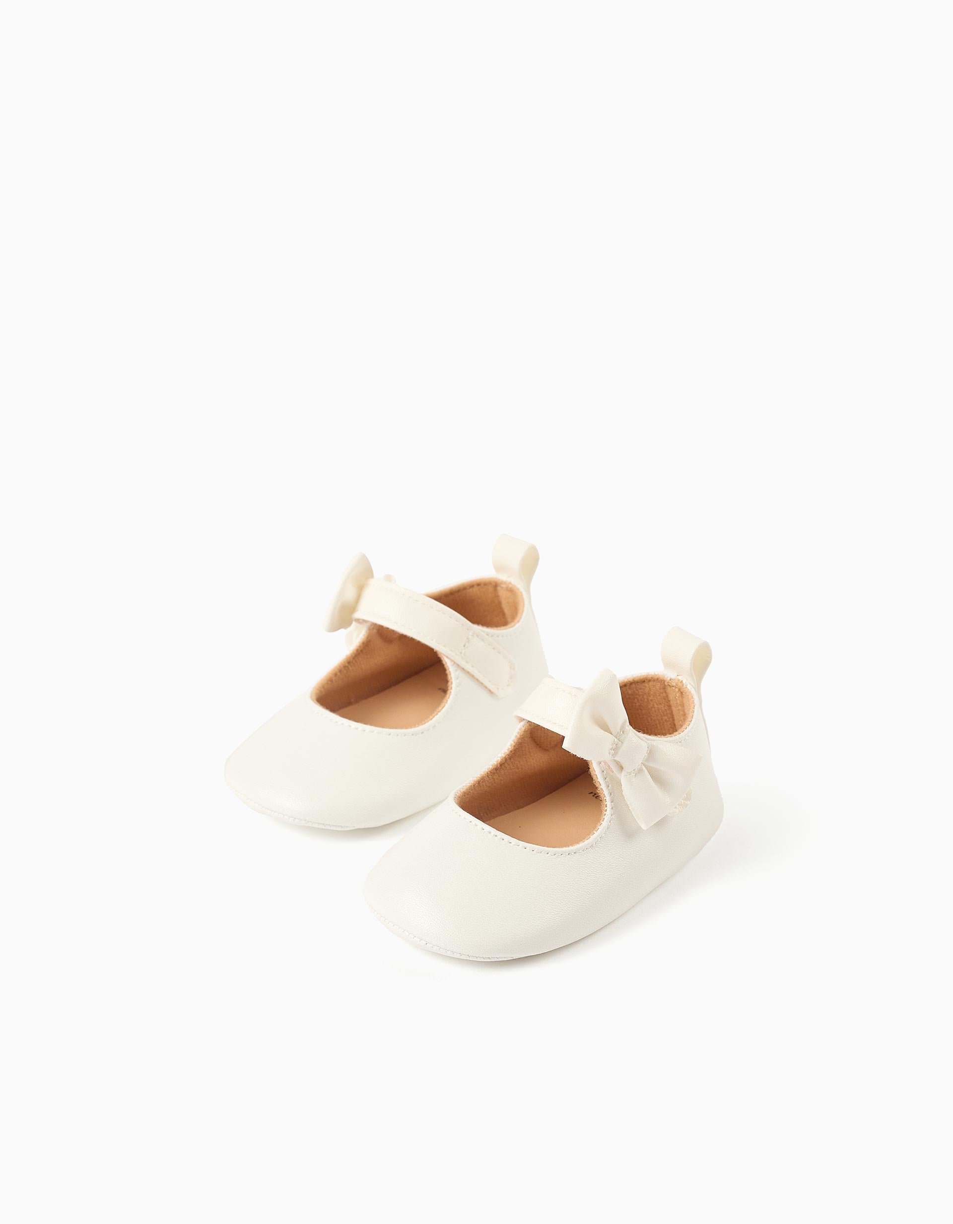 BALLERINA SHOE PU  WHITE