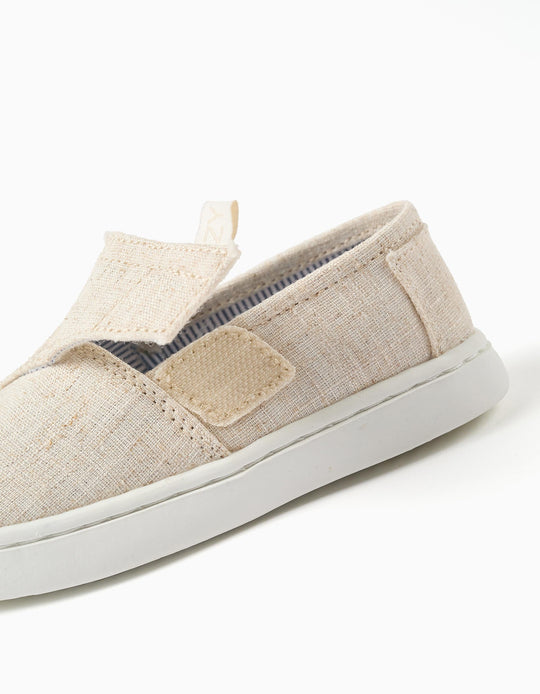 SHOE W VELCRO  BEIGE