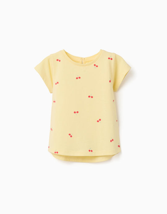 Ss Tshirt Jersey, Light Yellow