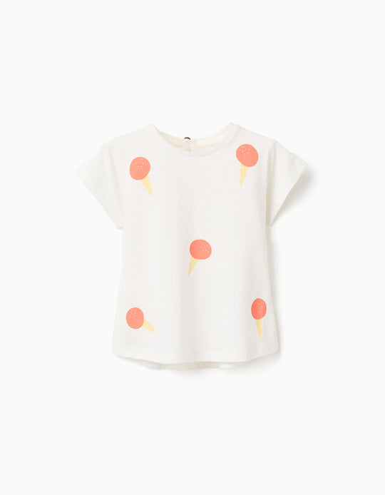 Ss Tshirt Jersey, White
