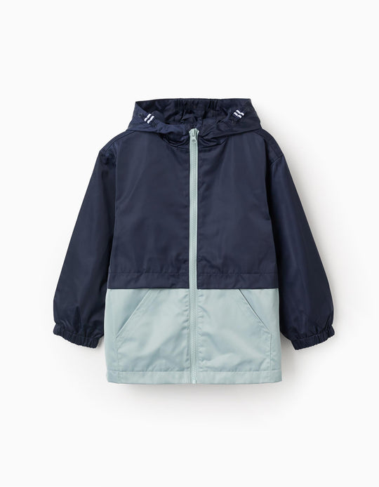 PARKA WINDBREAKER, DARK BLUE, 13/14