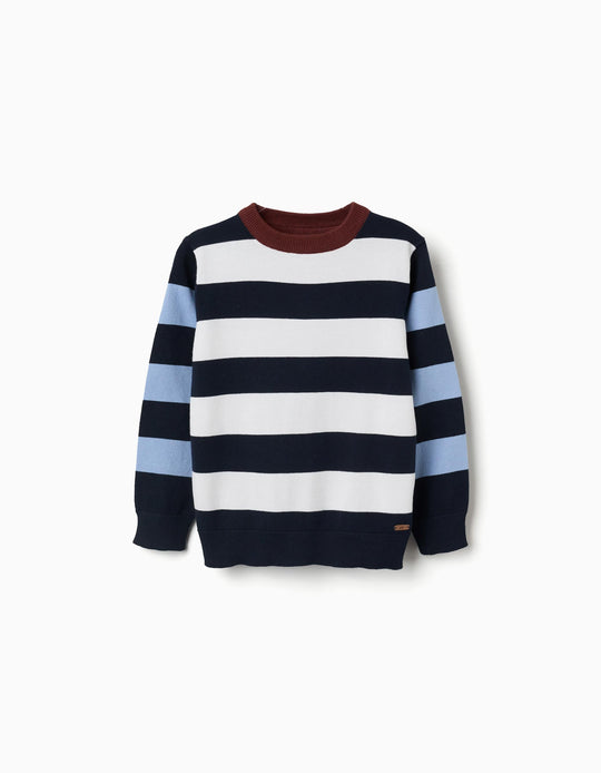 Sweat Knitted, Dark Blue
