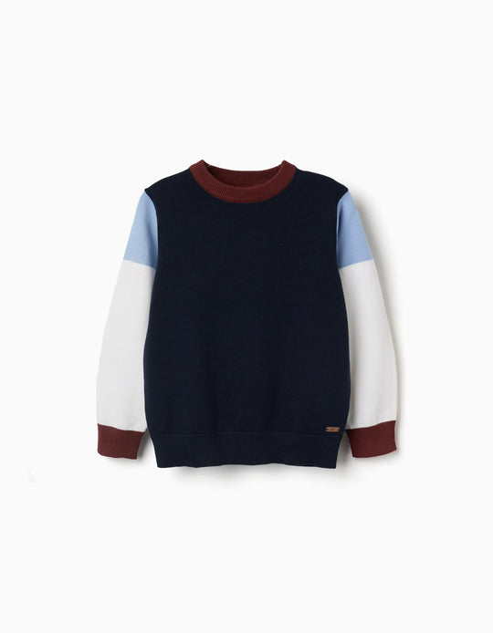 Sweat Knitted, Dark Blue