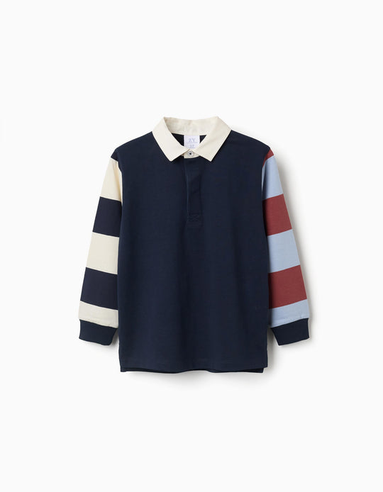 Ls Shirt Heavy Jerse, Dark Blue