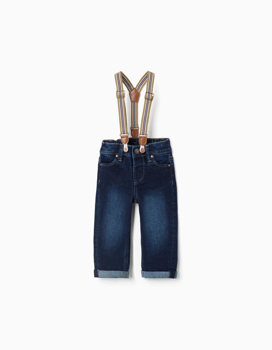 Denim Pants, Dark Blue