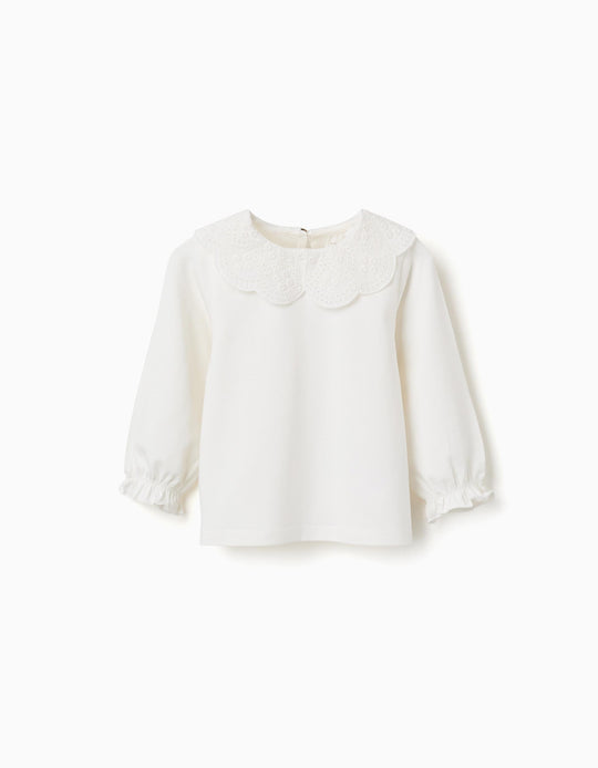 Ls Tshirt Jersey, White