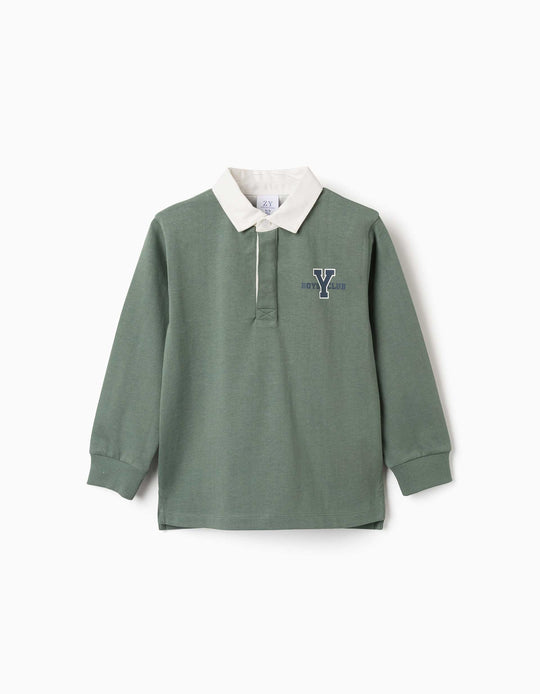 LS Rugby Jersey, Dark Green