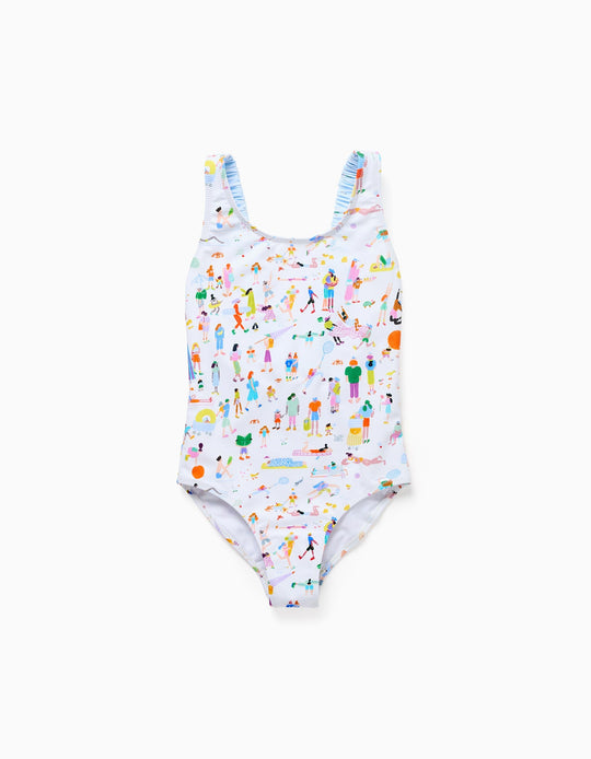 Swimsuit Aop White