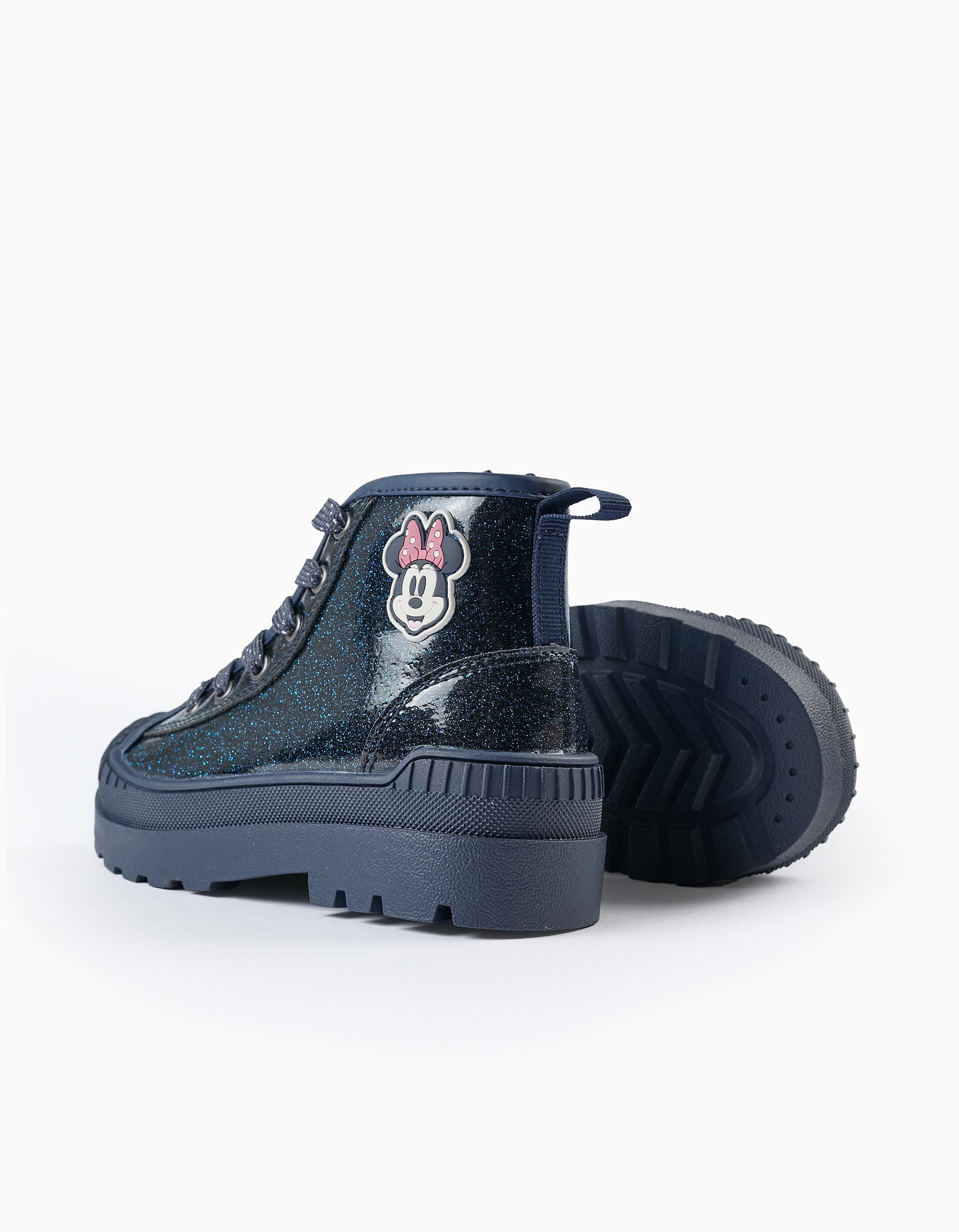Boots with Sparkles for Girls 'Minnie' Dark Blue | Saudi Arabia